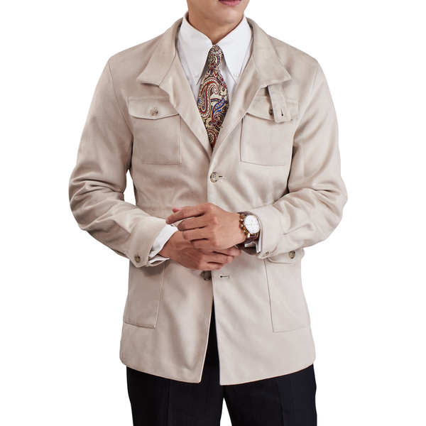 Suede Safari Jacket Season 2