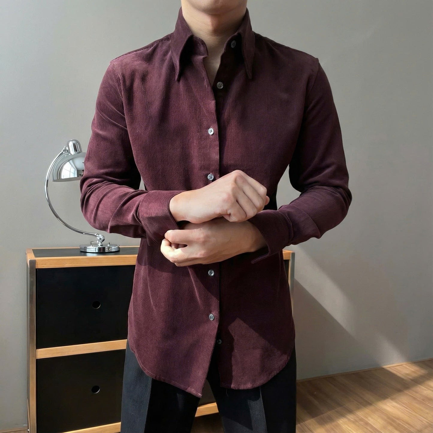 Spearpoint Corduroy Shirt