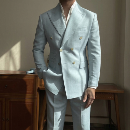 Mykonos Mist DB Suit (Includes: Jacket + Trousers)