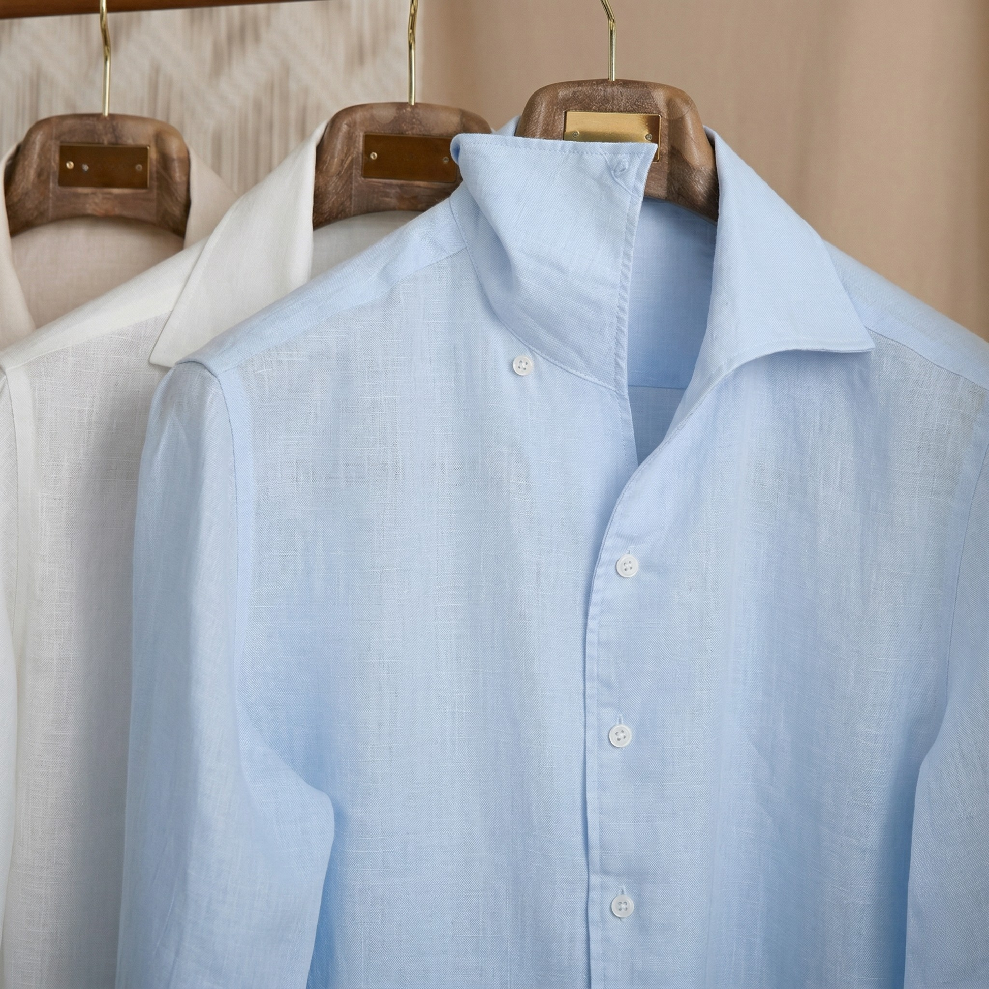 Hidden Button Down Linen Shirt Season 2 – HAROLD
