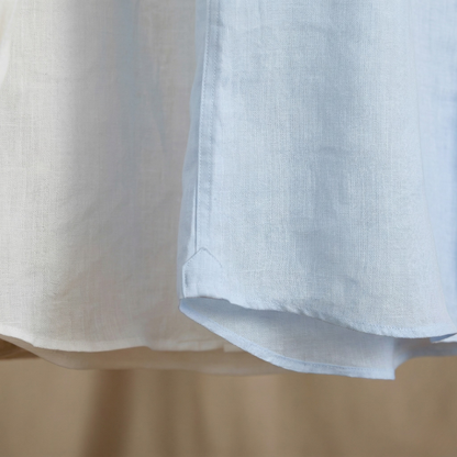 Hidden Button Down Linen Shirt Season 2
