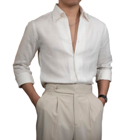 Button-Down Linen Shirt