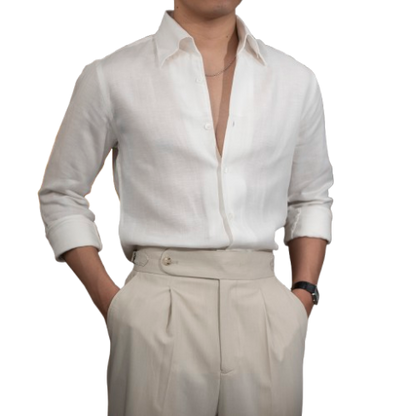 Button-Down Linen Shirt