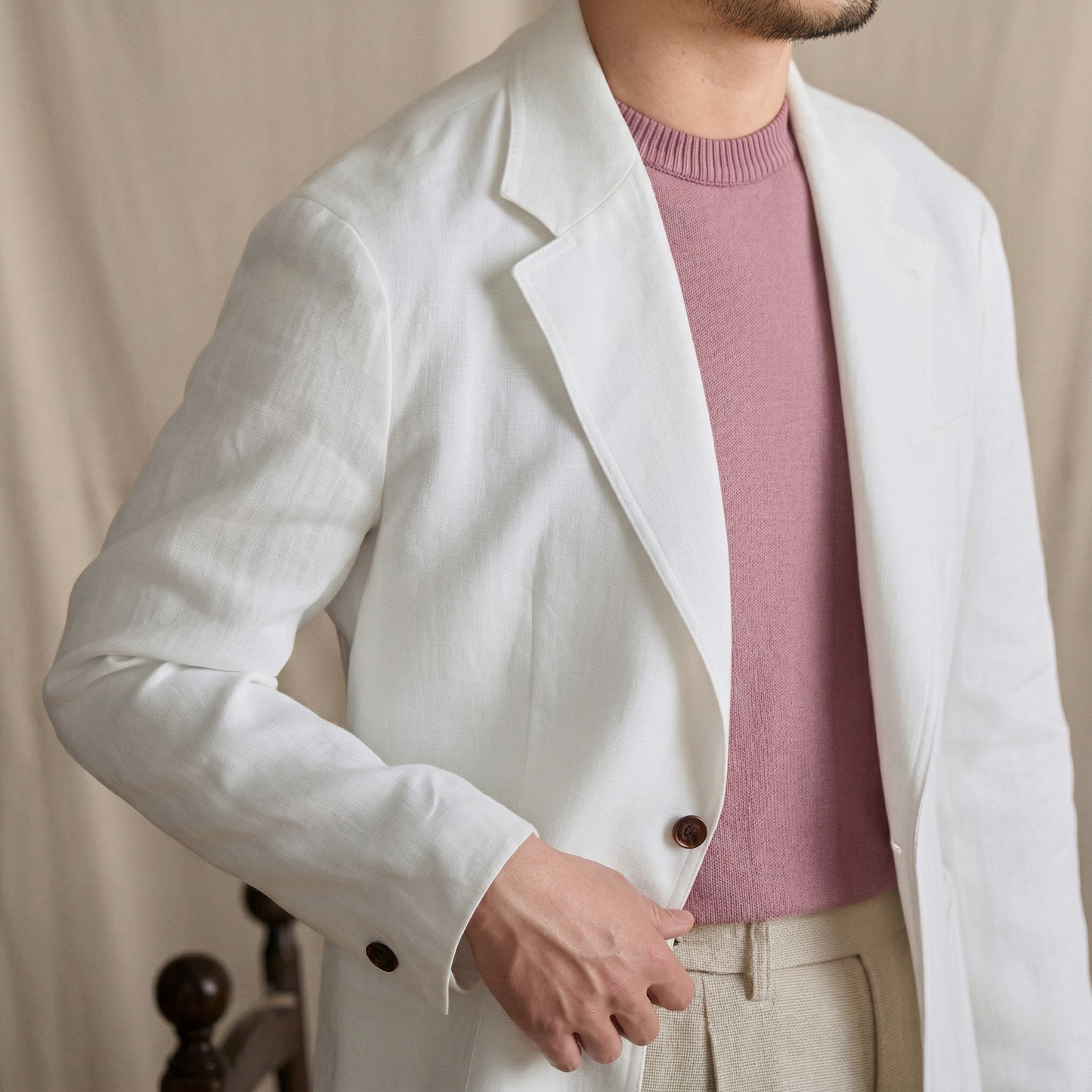Siena Linen Blazer