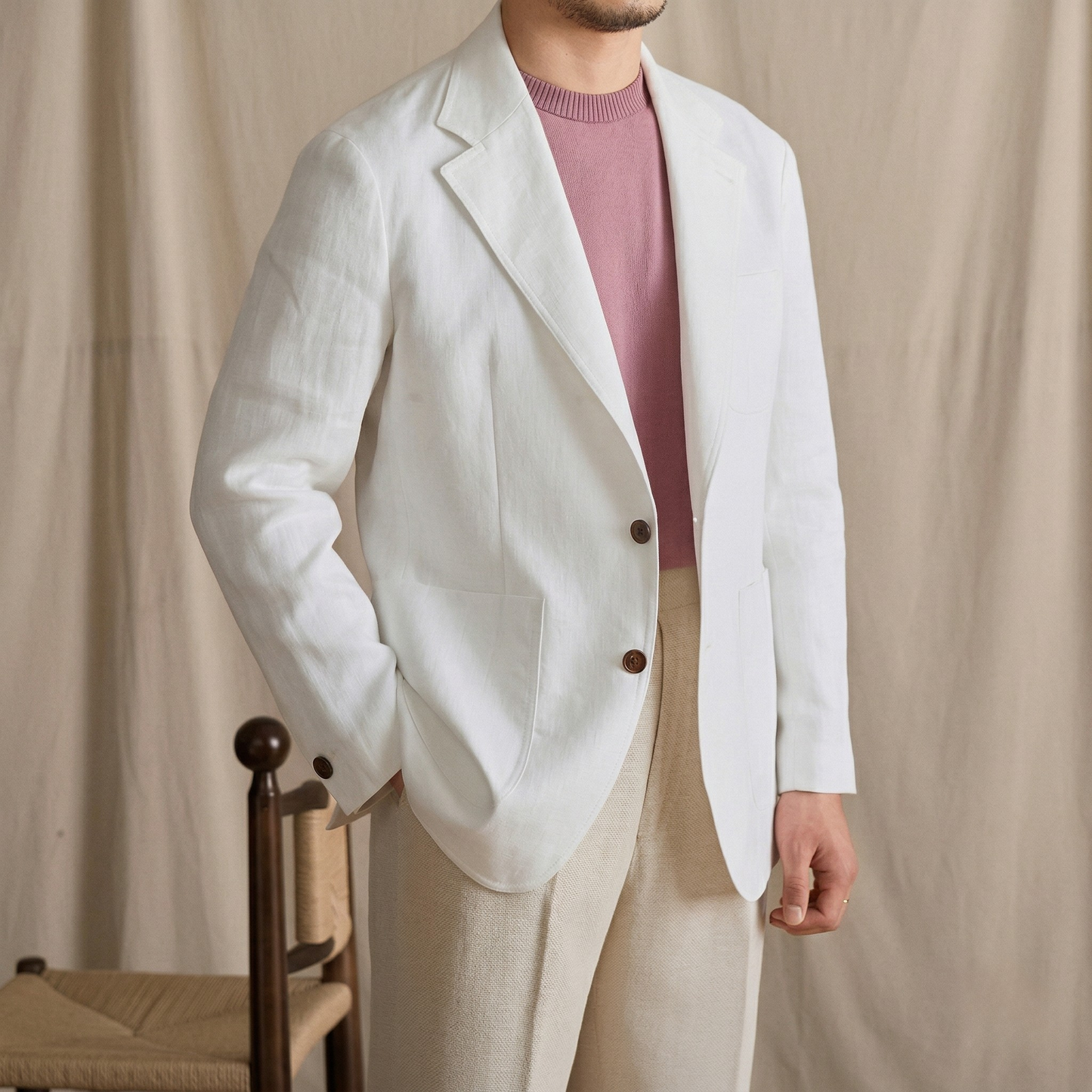 Siena Linen Blazer
