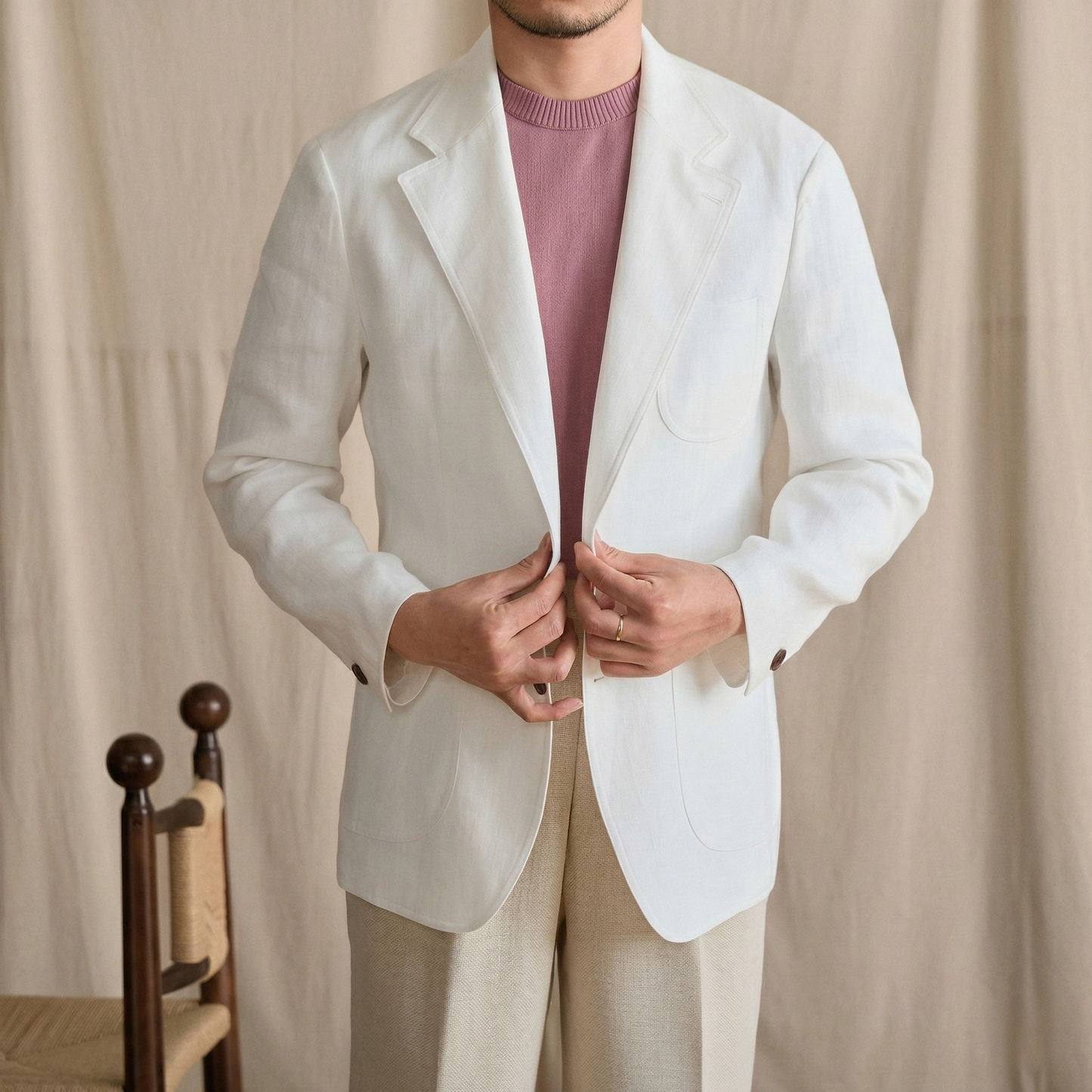 Siena Linen Blazer