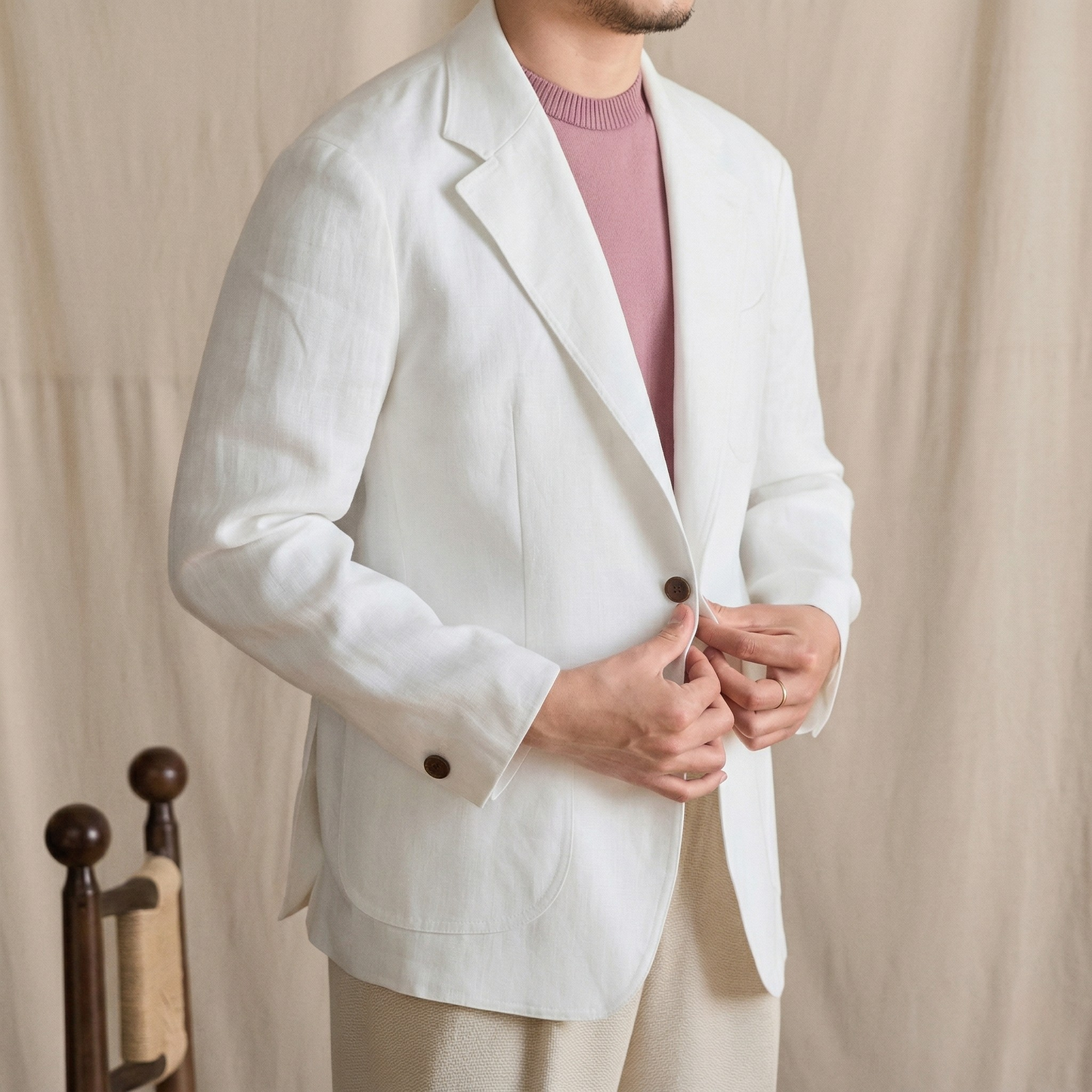 Siena Linen Blazer
