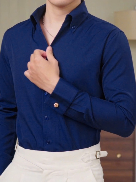 Button Down Cufflinks Shirt