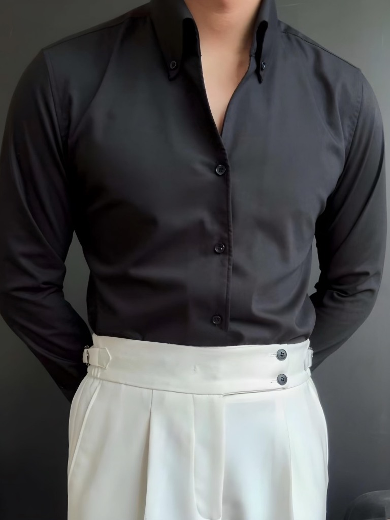 Button Down Cufflinks Shirt