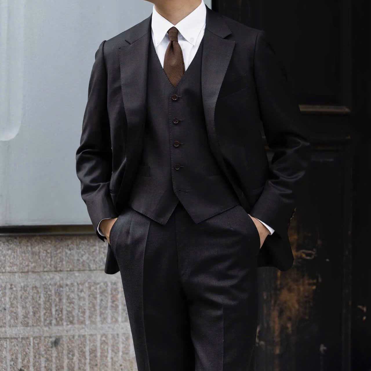 Lisbon LaunderTech Three-Piece Suit