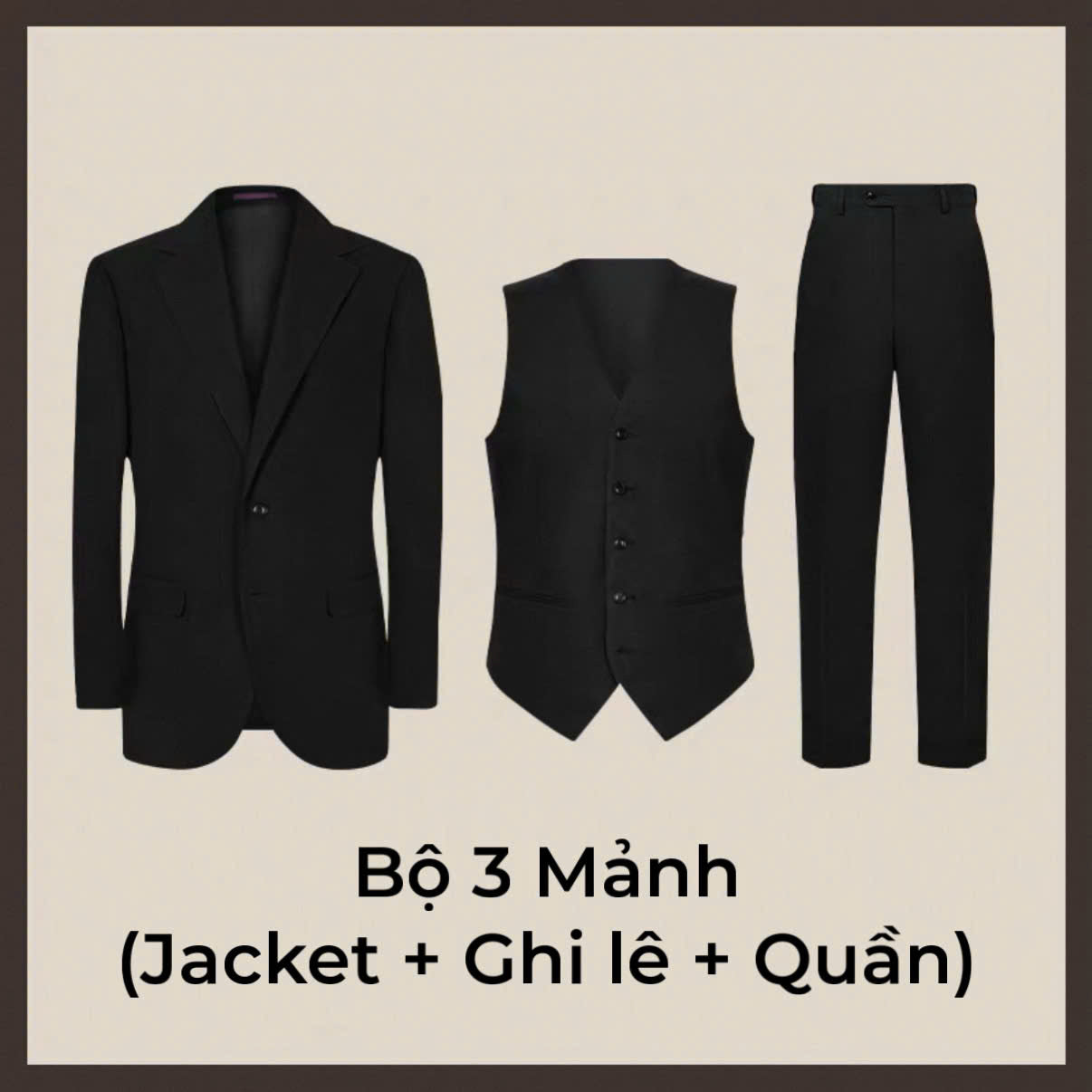 Lisbon LaunderTech Three-Piece Suit