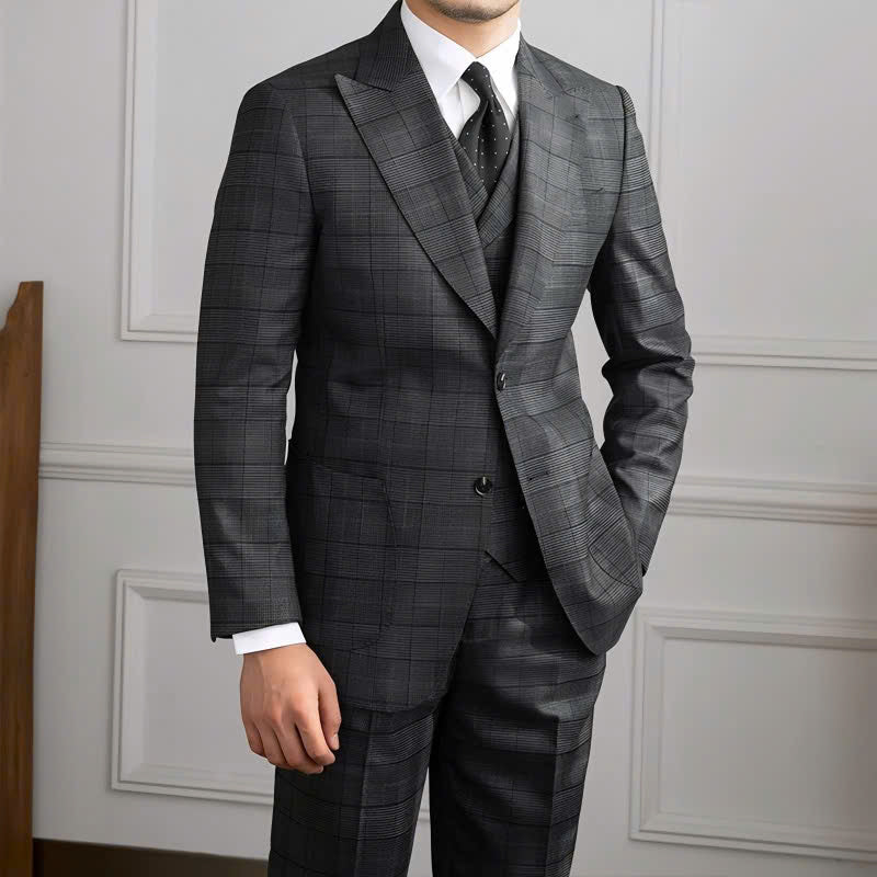 Oxford Glen Check Suit – HAROLD