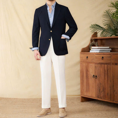 Roma Seersucker Blazer Season 2