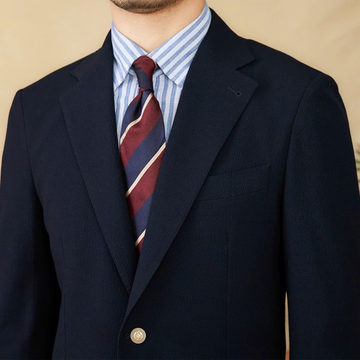 Roma Seersucker Blazer Season 2