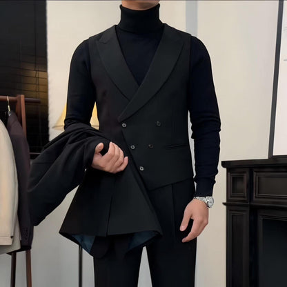 Black Milano Waistcoat