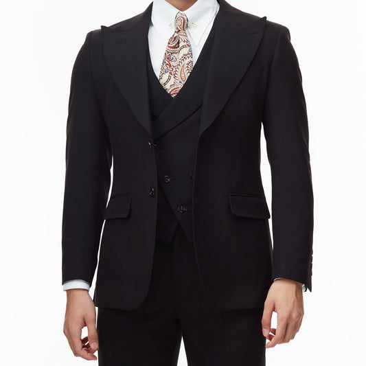 Black Milano Waistcoat