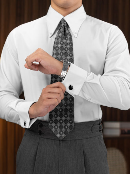Spearpoint Collar Shirt - Cufflinks HR