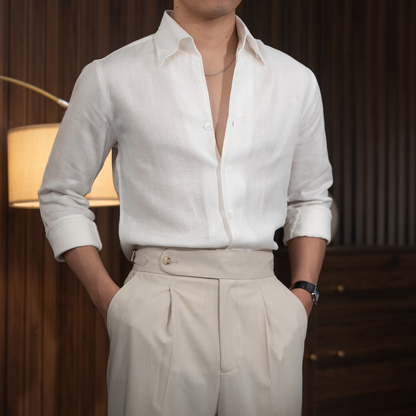 Button-Down Linen Shirt