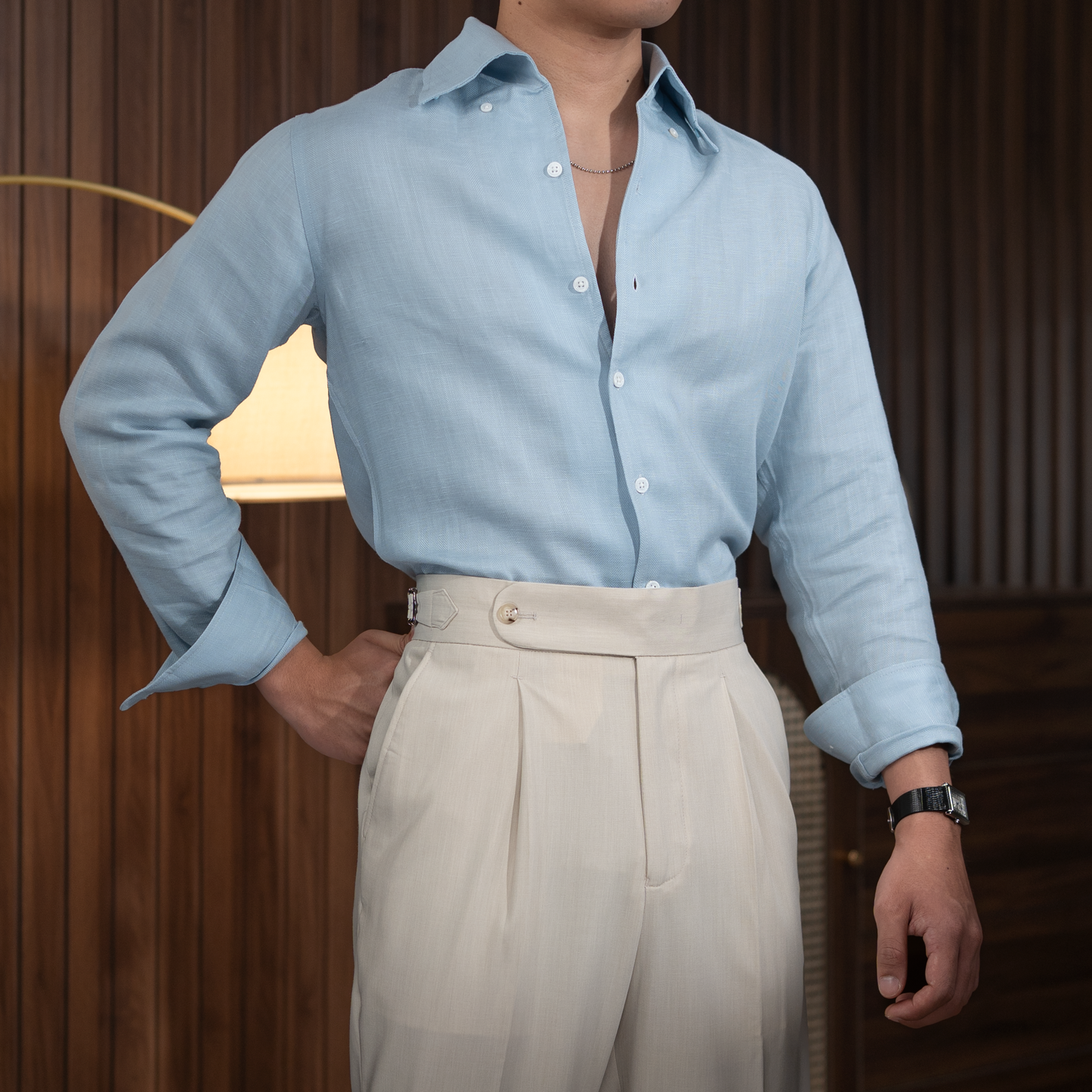 Button-Down Linen Shirt