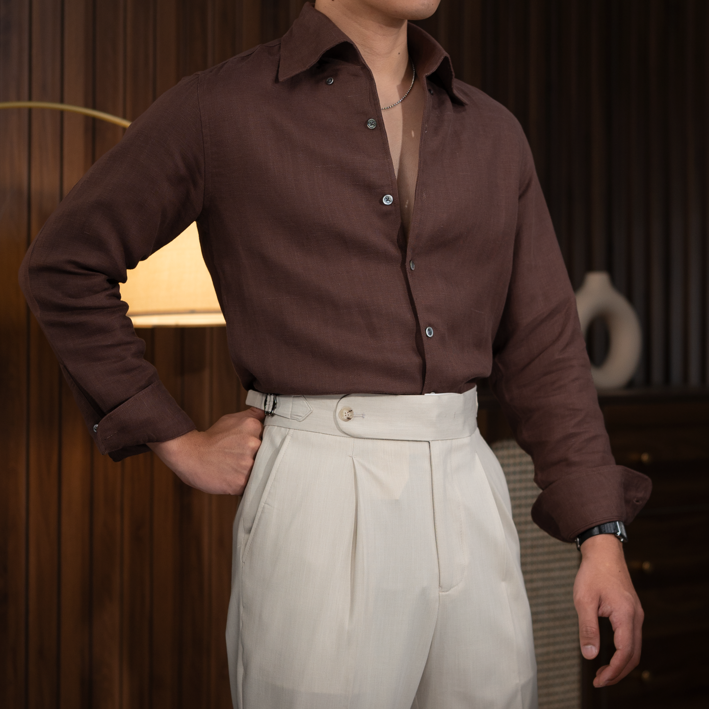 Button-Down Linen Shirt