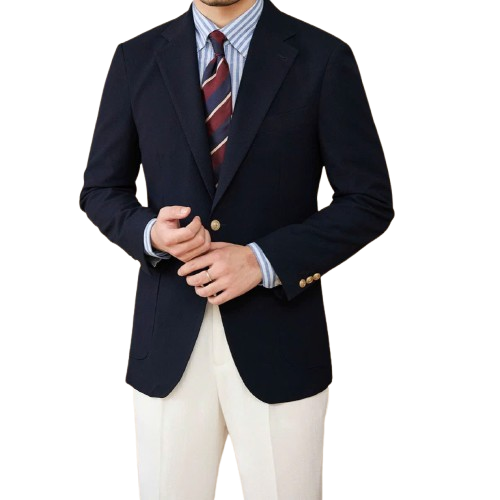 Roma Seersucker Blazer Season 2