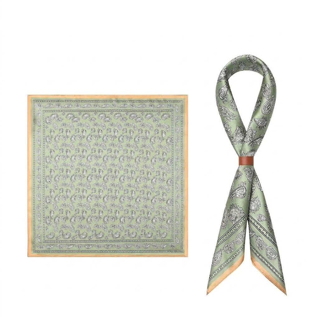 Verona Paisley Silk Scarf