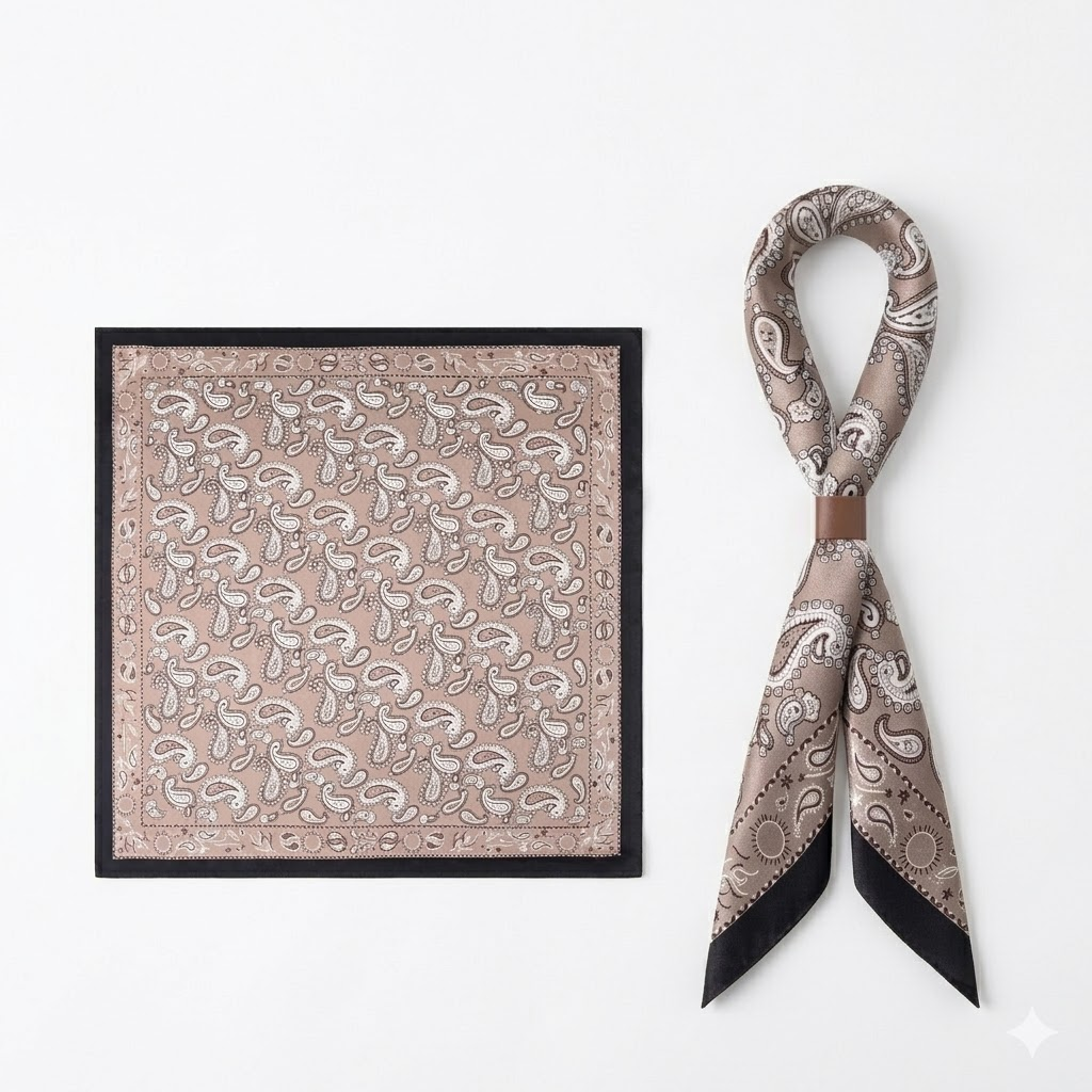 Verona Paisley Silk Scarf