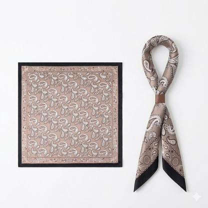 Verona Paisley Silk Scarf