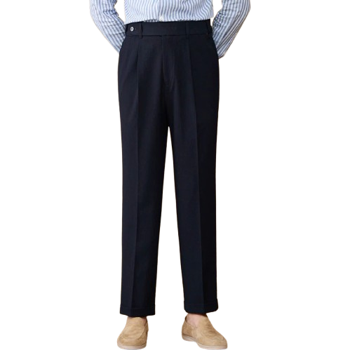 Seersucker Elastic-Waist Trousers Season 2