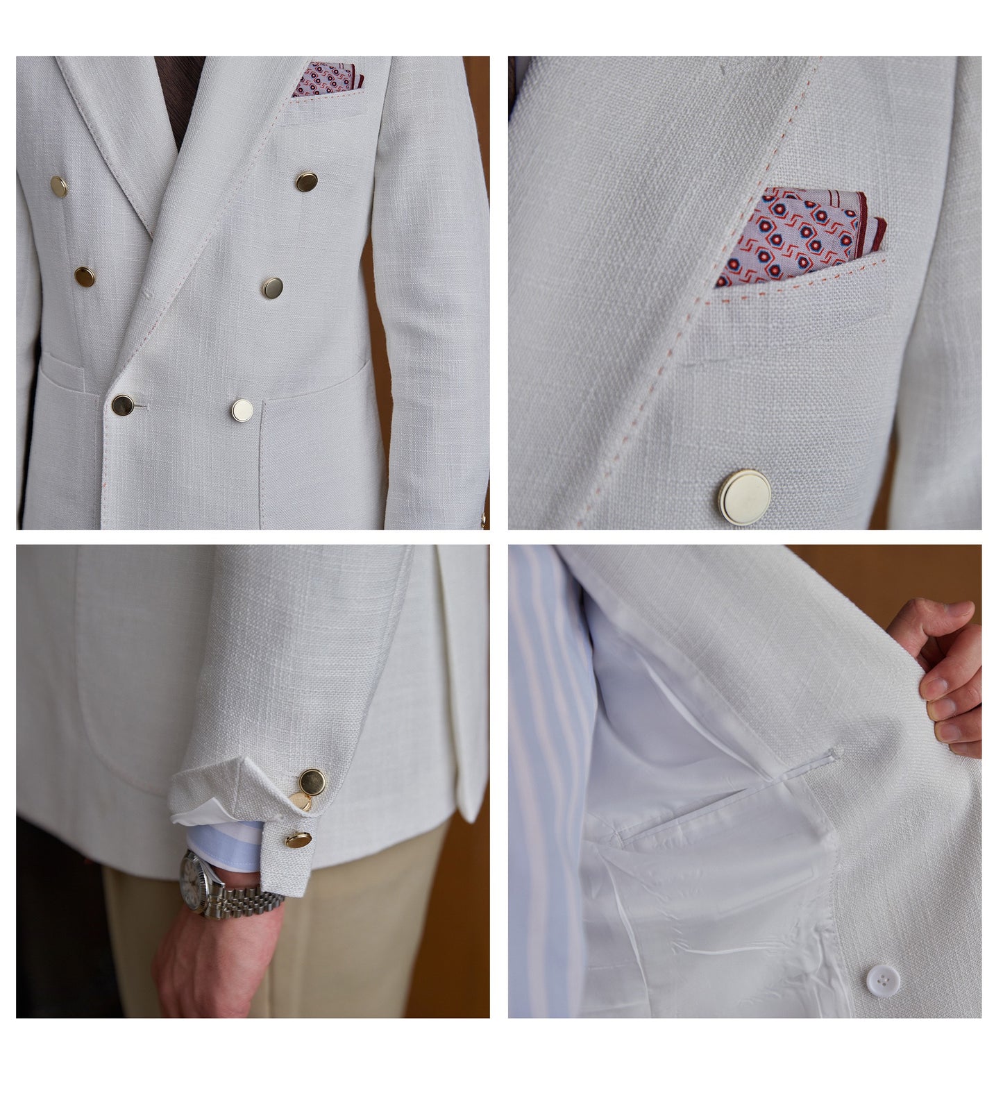 The 6×1 DB Woven Blazer