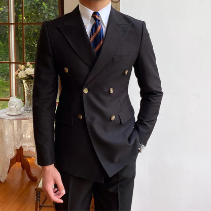 Henley Button DB Blazer