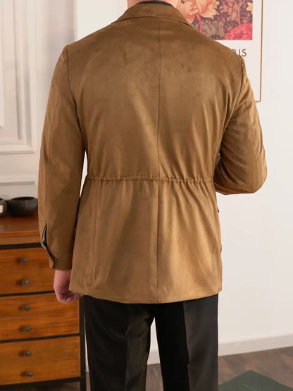 Suede Safari Jacket