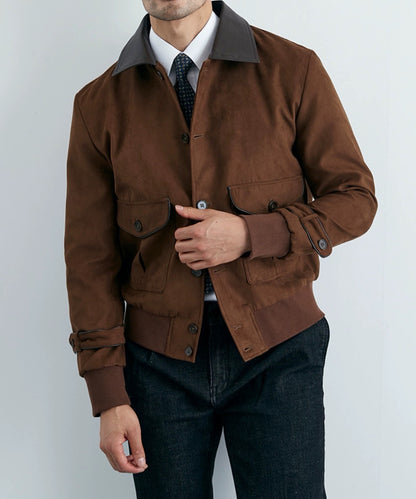 Suede Workwear Jacket