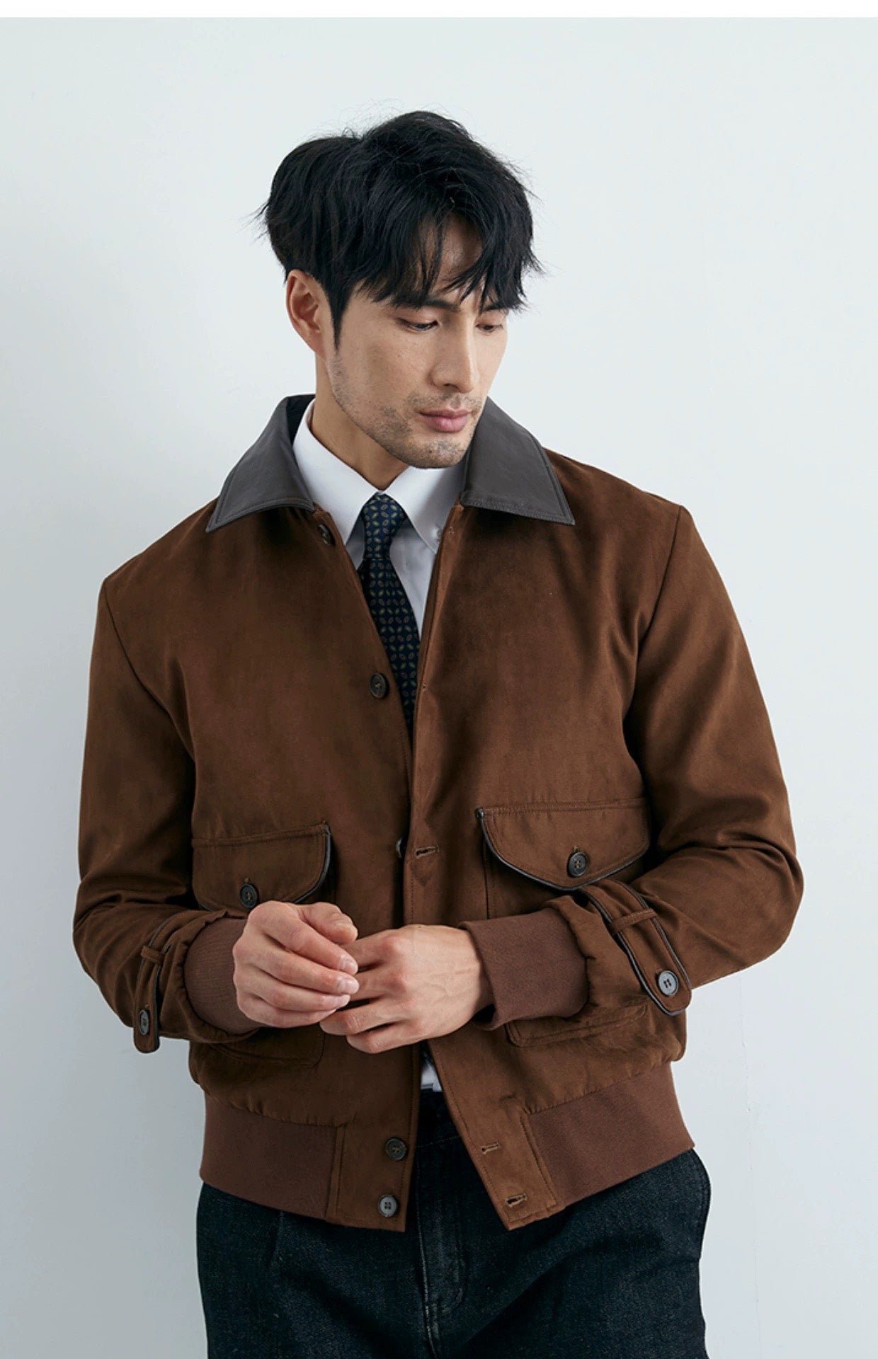 Suede Workwear Jacket