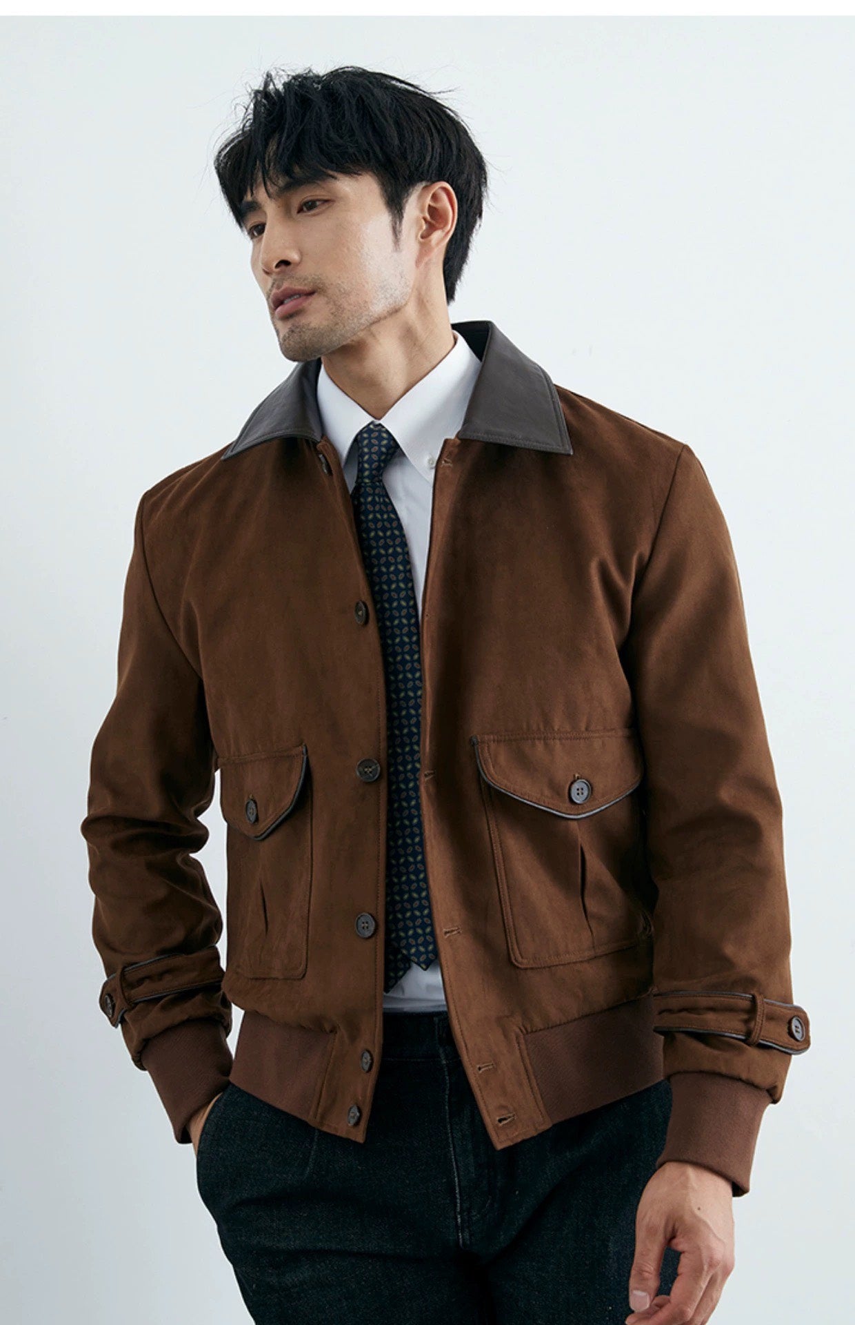 Suede Workwear Jacket