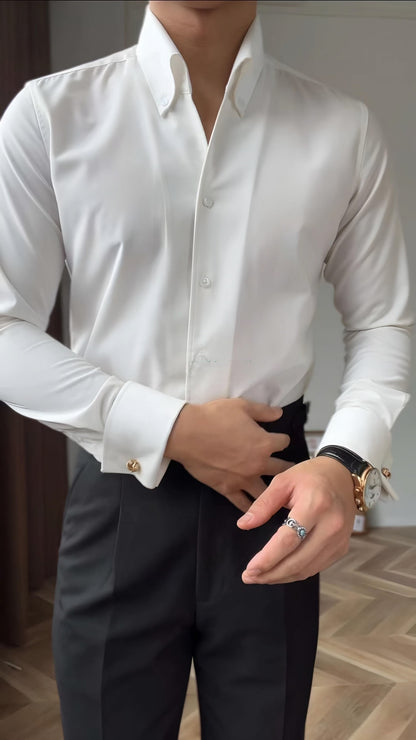 Button Down Cufflinks Shirt