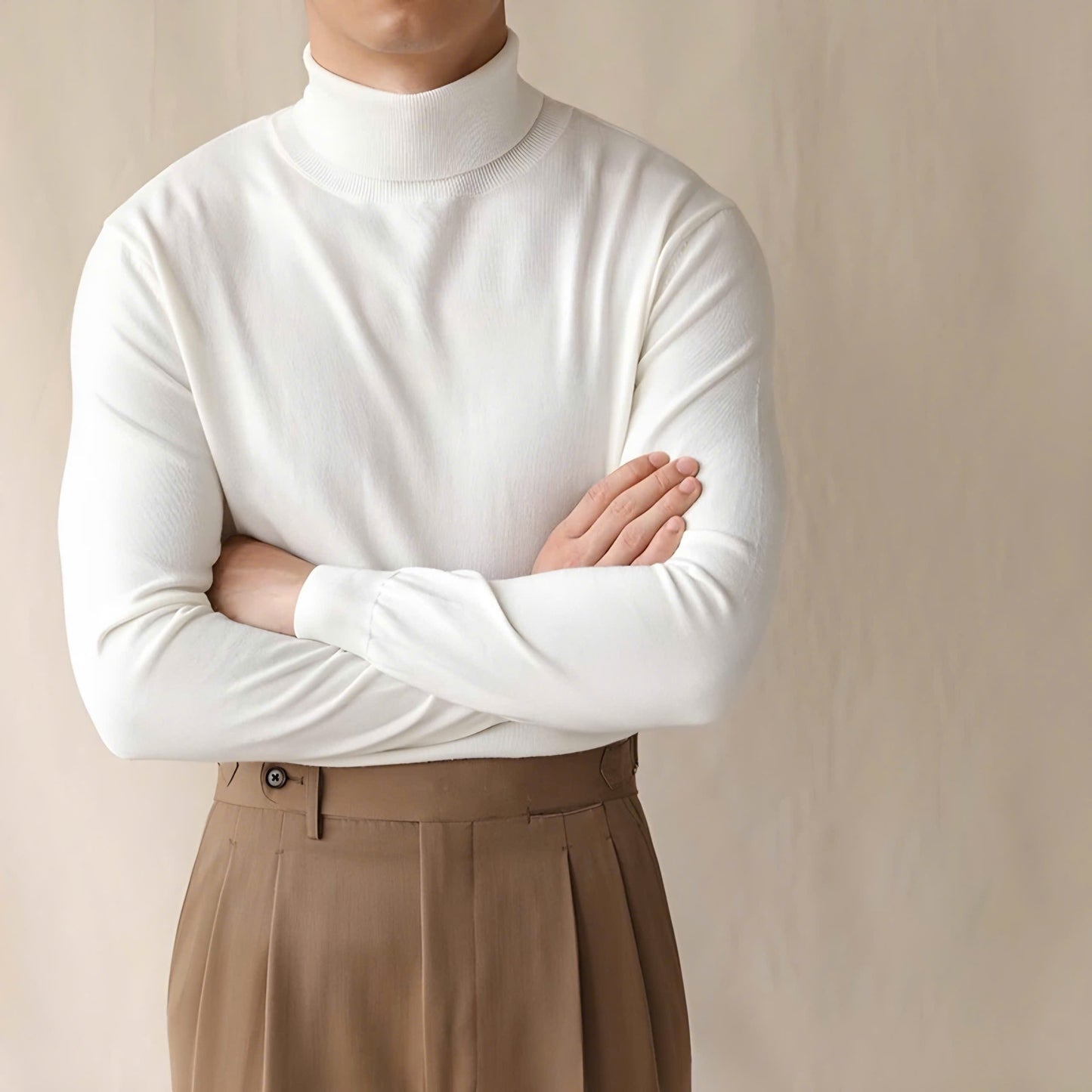 Knit Rollneck Sweater