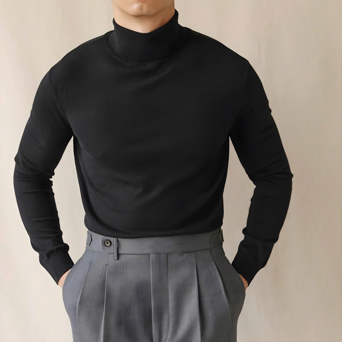 Knit Rollneck Sweater