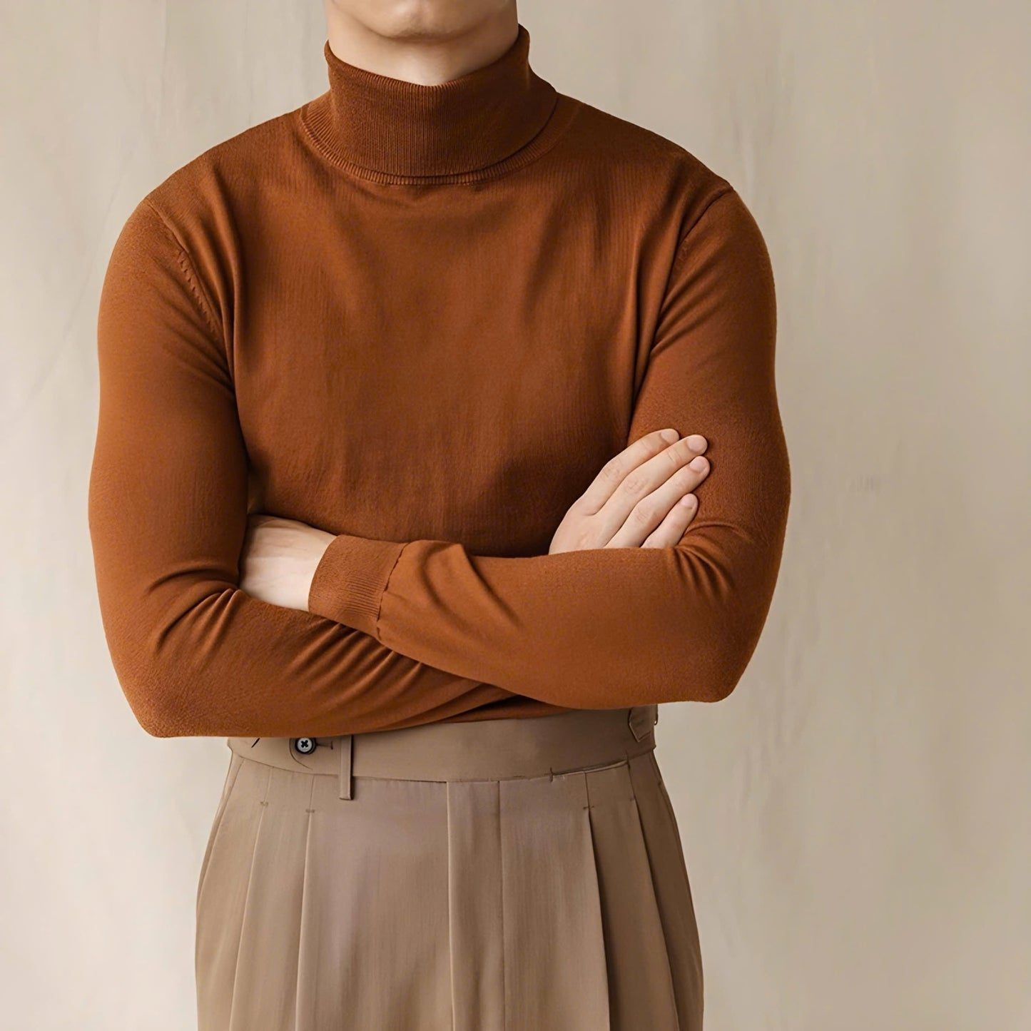 Knit Rollneck Sweater