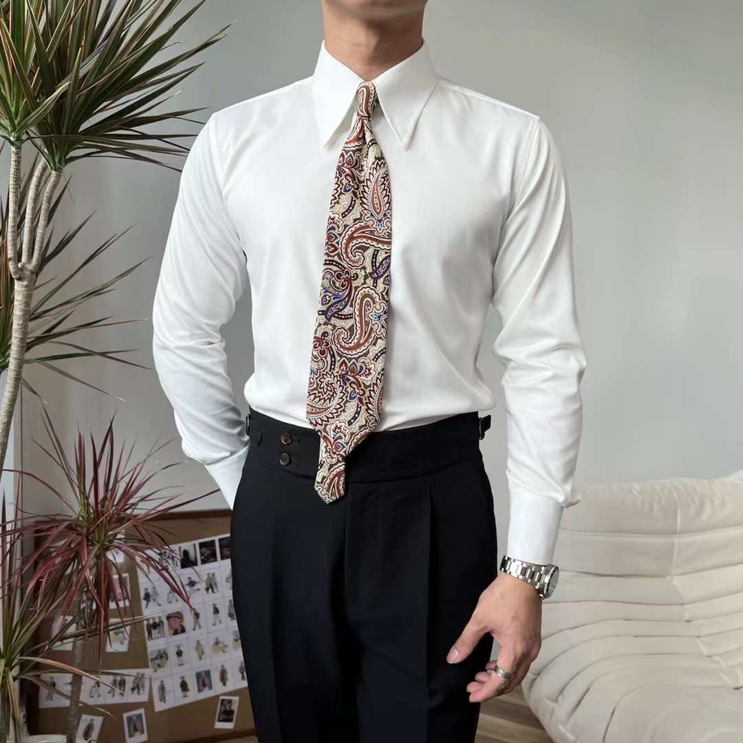 [Premium] Spearpoint Collar Shirt