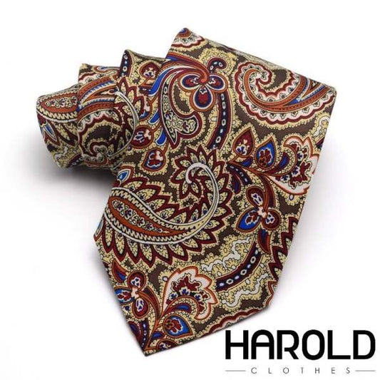 Cravate họa tiết Paisley – Harold