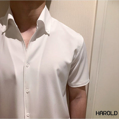 [Premium] Button Down Short-Sleeved Shirt