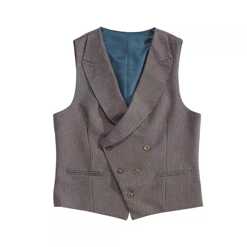 Houndstooth Classy Waistcoat