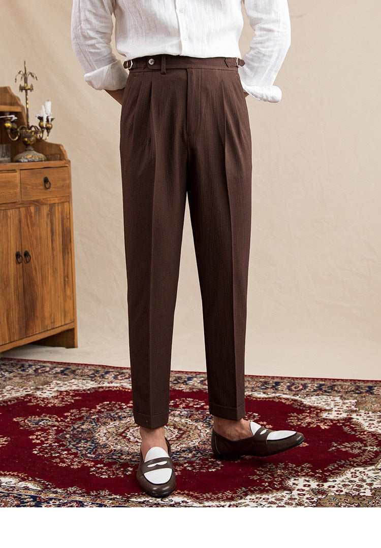 Sidetab Trousers Season 4 – Seersucker