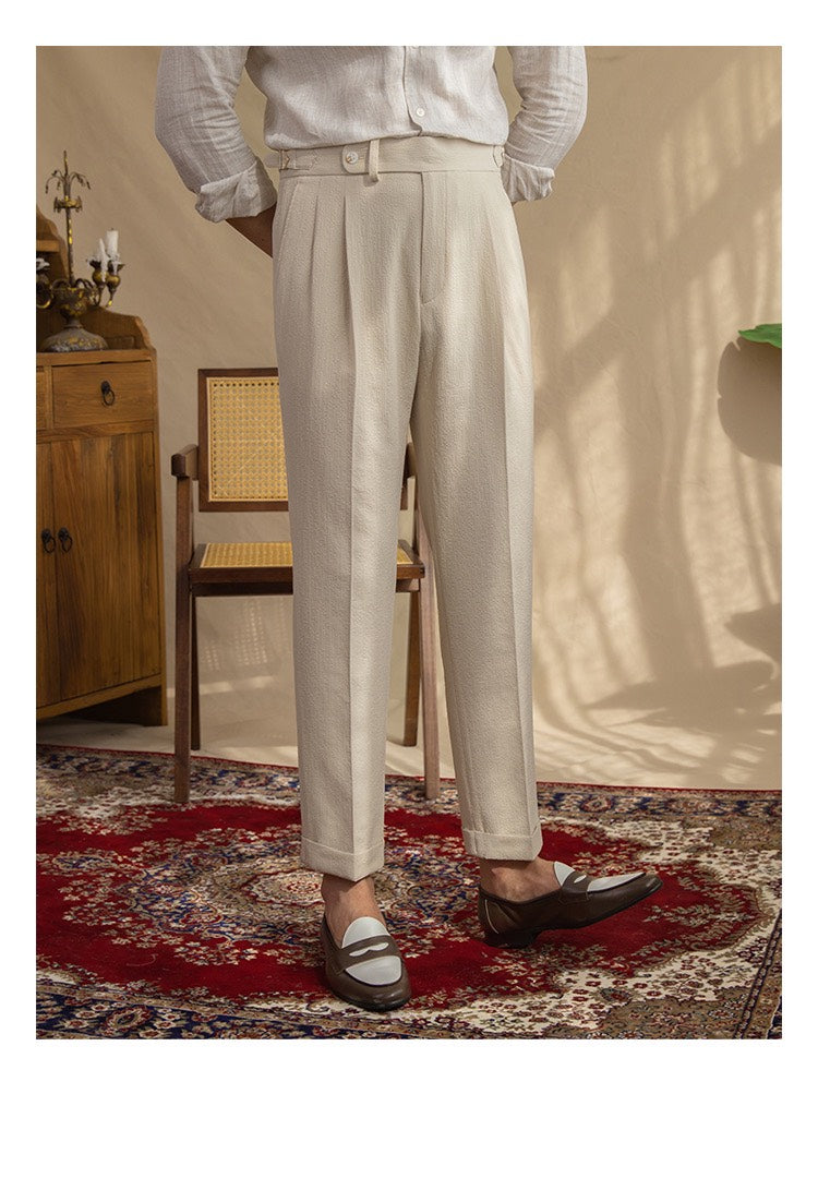 Sidetab Trousers Season 4 – Seersucker